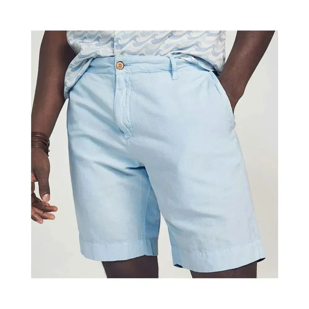 ✨Faherty Stretch Malibu 9” Baby Blue Sz 34 Shorts✨